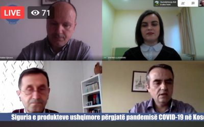 U Mbajt Online Konferenca: “Siguria E Produkteve Ushqimore Përgjatë Pandemisë COVID-19 Në Kosovë”