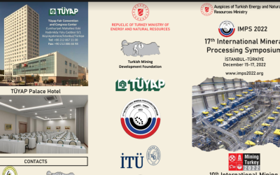 “Simpoziumi I 17-të Ndërkombëtar I Përpunimit Mineral”, 15 – 17 Dhjetor, Stamboll, Turqi