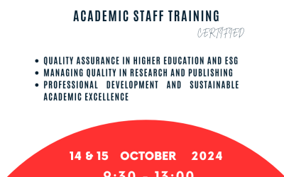 Invitation To QASURE Training For Academic Staff