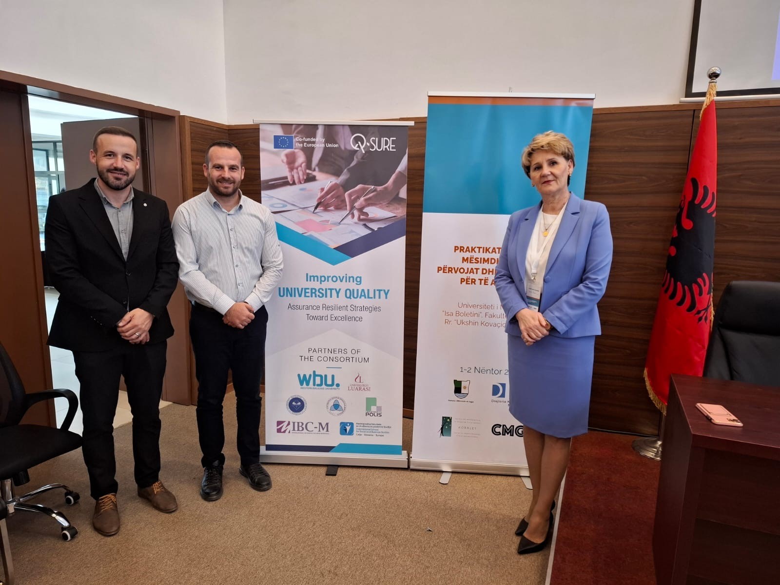 Promotion Of Erasmus+ CBHE Project QA SURE At The Conference: “Good Teaching Practices: Experiences And Perspectives For The Future”, Organized By The Municipality Of South Mitrovica.