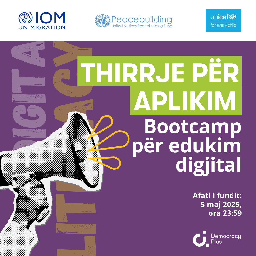 Thirrje Për Aplikim: Edukimi Digjital Për Fuqizimin E Të Rinjve!