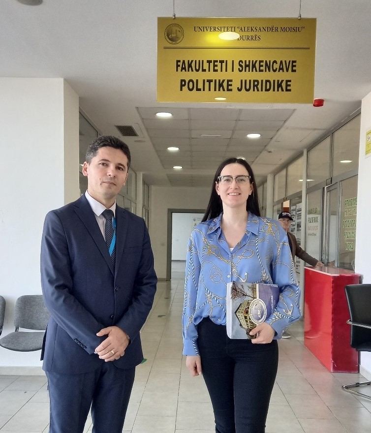 Stafi Akademik I Fakultetit Juridik Pjesë E Konferencës Shkencore Ndërkombëtare Në Universitetin “Aleksandër Moisiu” Durrës