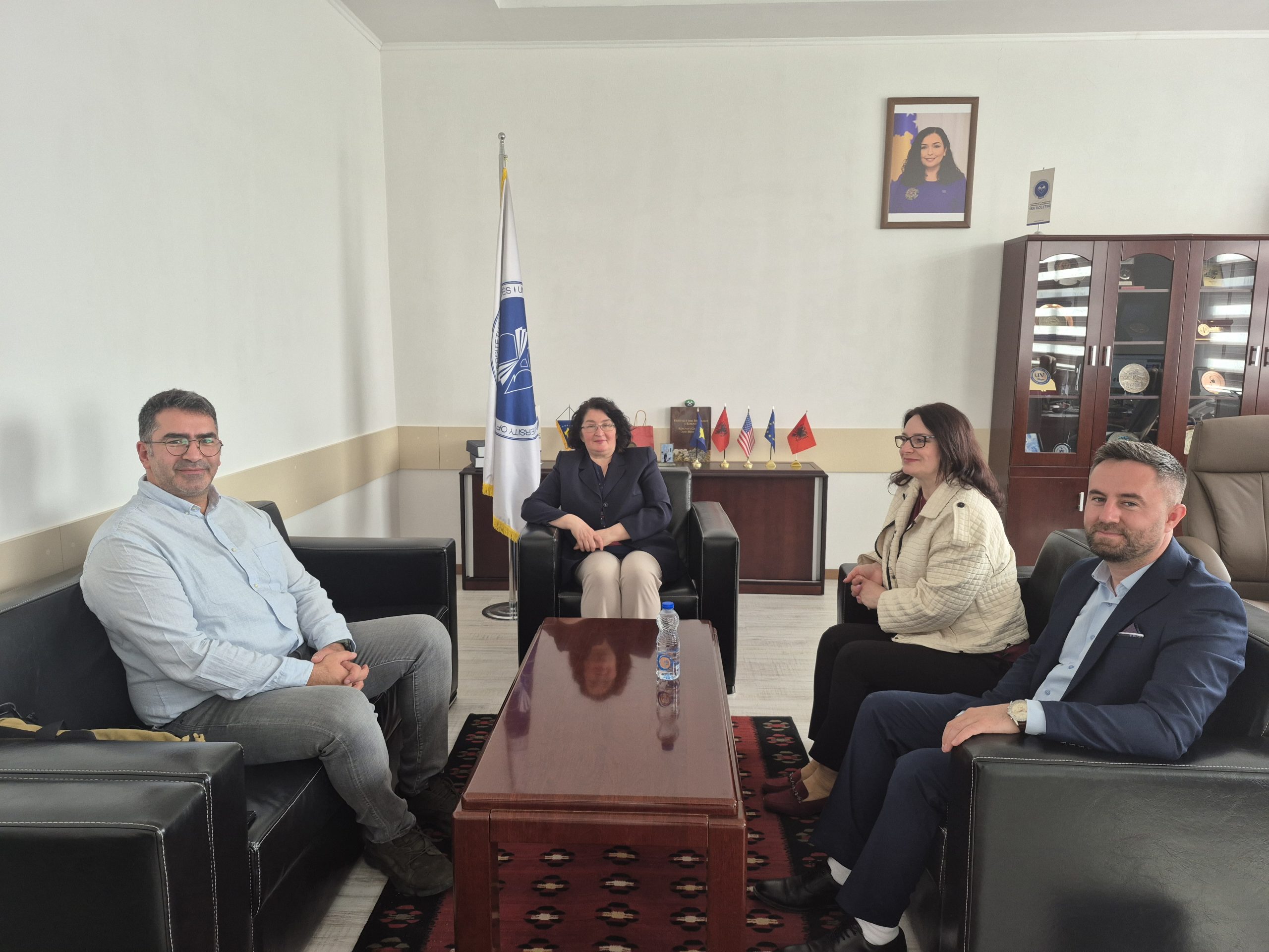 Rektorja Deva Priti Në Takim Prof.dr. Emrah Nikerel Nga Universiteti “Yeditepe” Në Turqi
