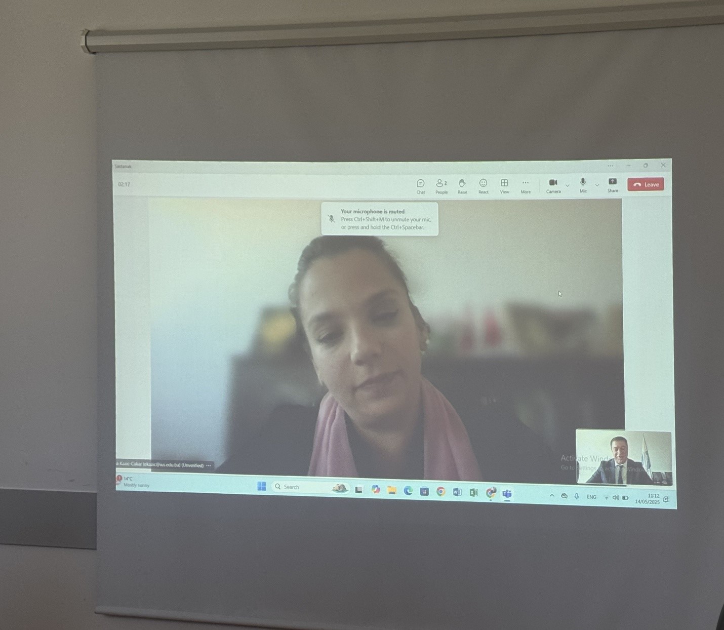 Diskutohet Për Impelementimin E Memorandumit Të Bashkëpunimit Me Fakultetin Juridik Të Universitetit Internacional Të Sarajevës