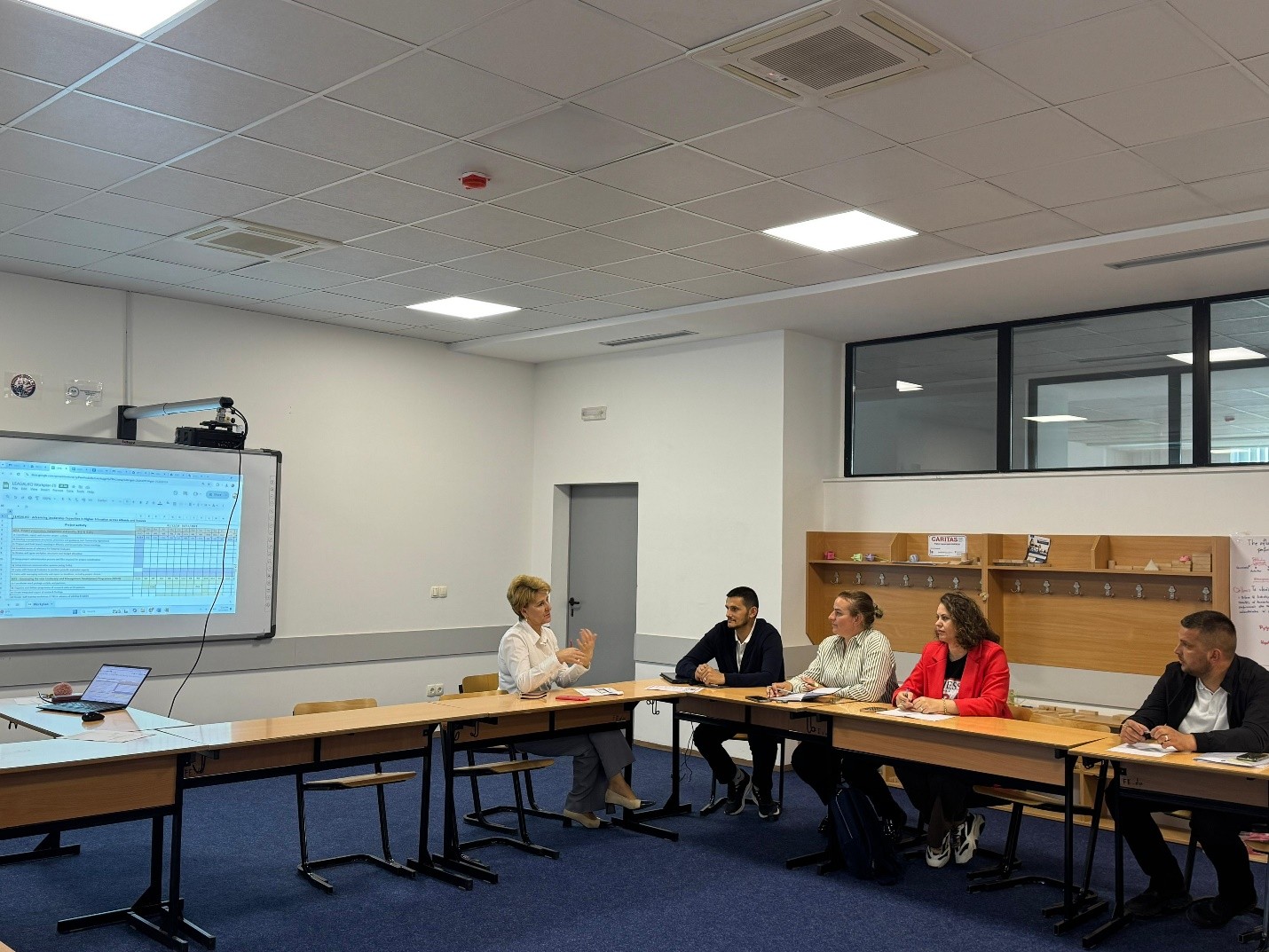 Ekipi UIBM I Projektit LEADALKO Mbajti Një Takim Koordinues