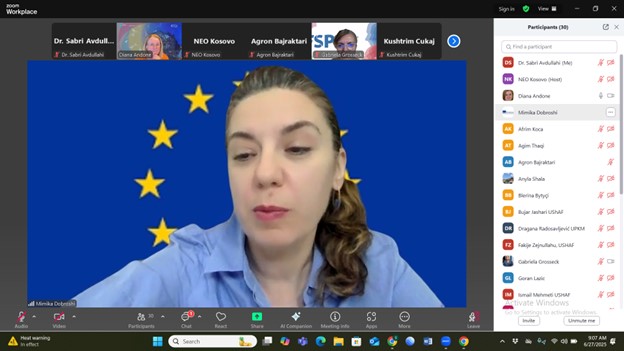 Anëtarë Nga Stafi Akademik Morën Pjesë Në Seminarin Dyditor Të Organizuar Nga Zyra Erasmus+, Me Temën “Përdorimi I Mjeteve Të Inteligjencës Artificiale Në Arsimin E Lartë”