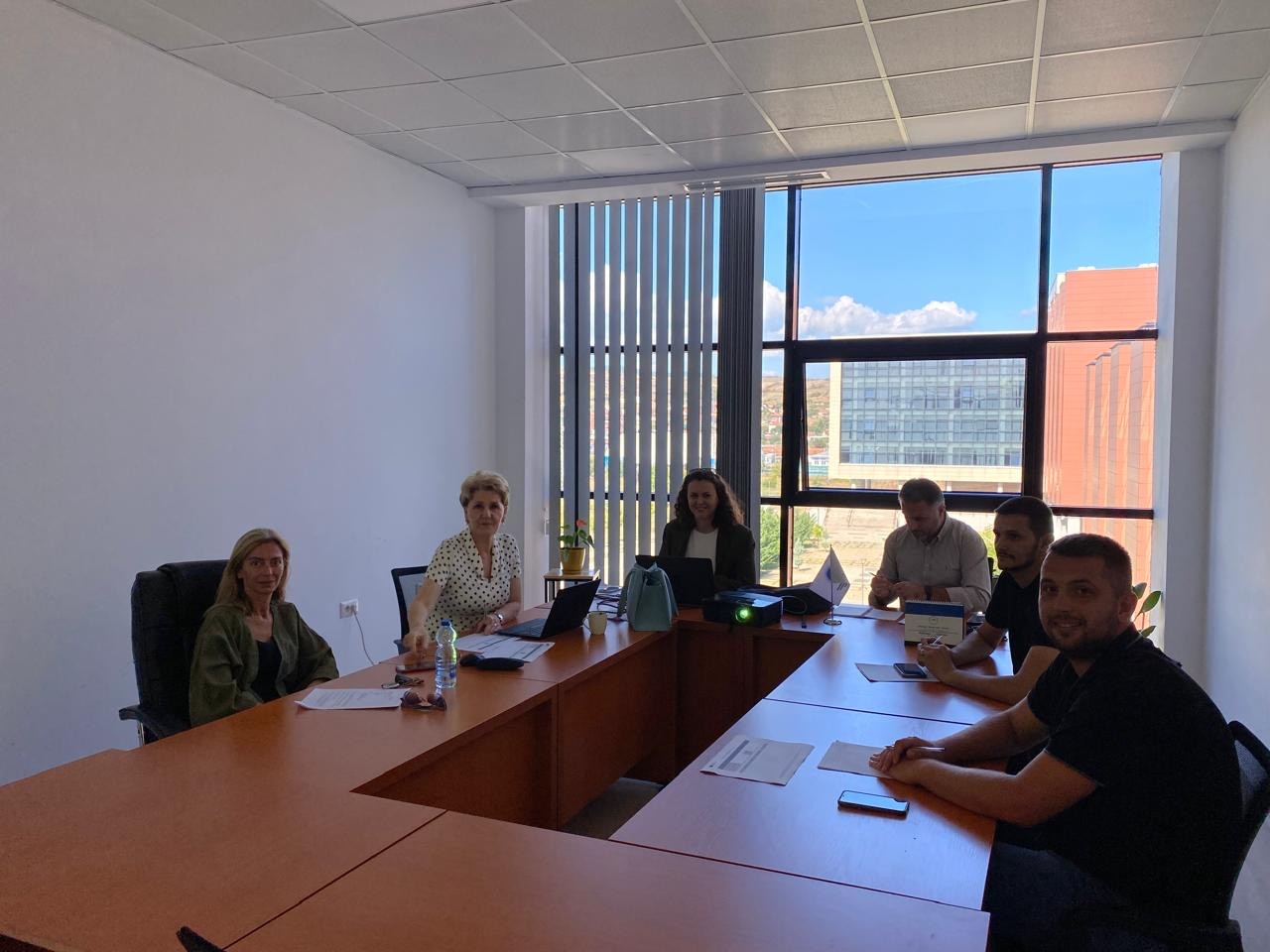 Ekipi I UIBM Për Projektin LEADALKO Më Date 15.09.2025 Mbajti Takimin E Radhës Koordinues