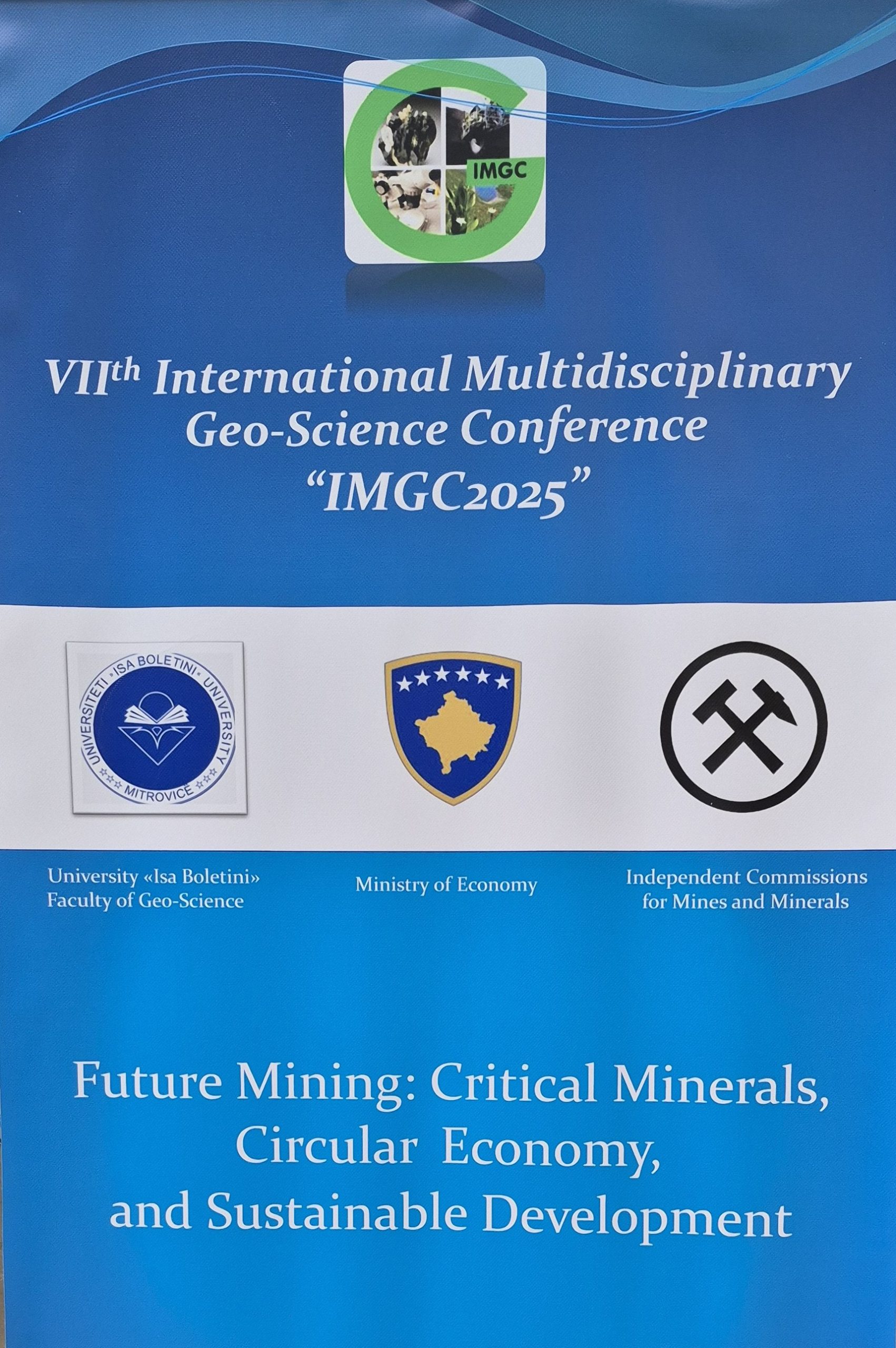 Programi I Konferencës Ndërkombëtare Multidiciplinare Për Gjeoshkencë “IMGC 2025”