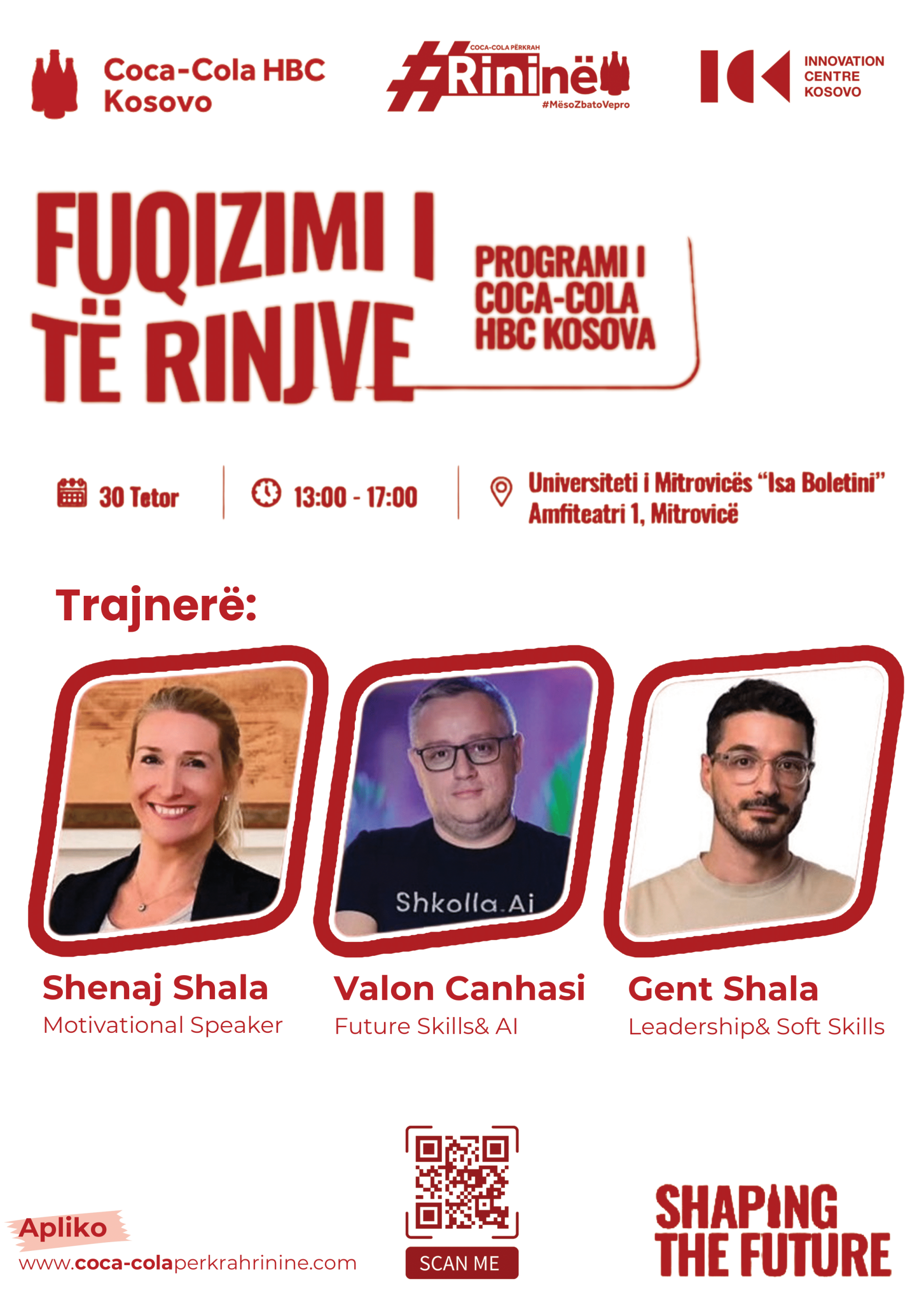 Ftesë Për Studentë: Trajnimi “Fuqizimi I Të Rinjve” – Mundësi Unike Për Zhvillim Personal Dhe Profesional!