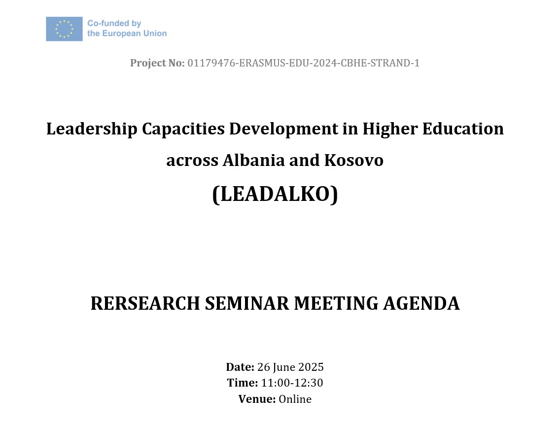 Takimi I Seminarit Hulumtues – 26 Qershor 2025