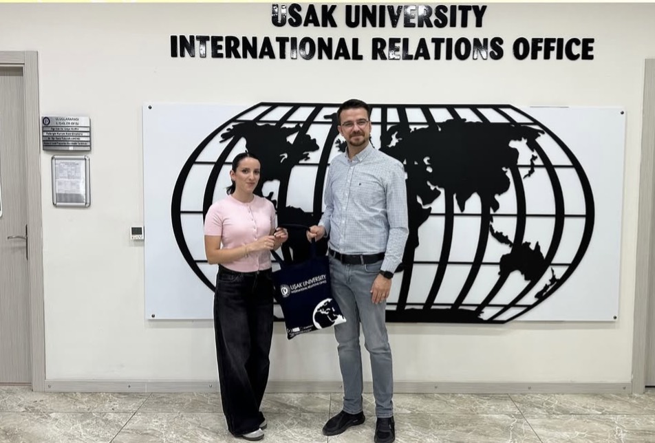 Studentja E UIBM Zhvillon Praktikën Profesionale Në Universitetin Uşak, Turqi, Në Kuadër Të Programit Erasmus+