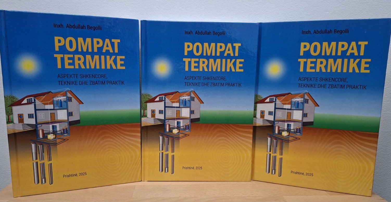 Inxh. Abdullah Begolli Dhuroi Tre Ekzemplarë Të Librit “Pompat Termike” Për Bibliotekën Universitare