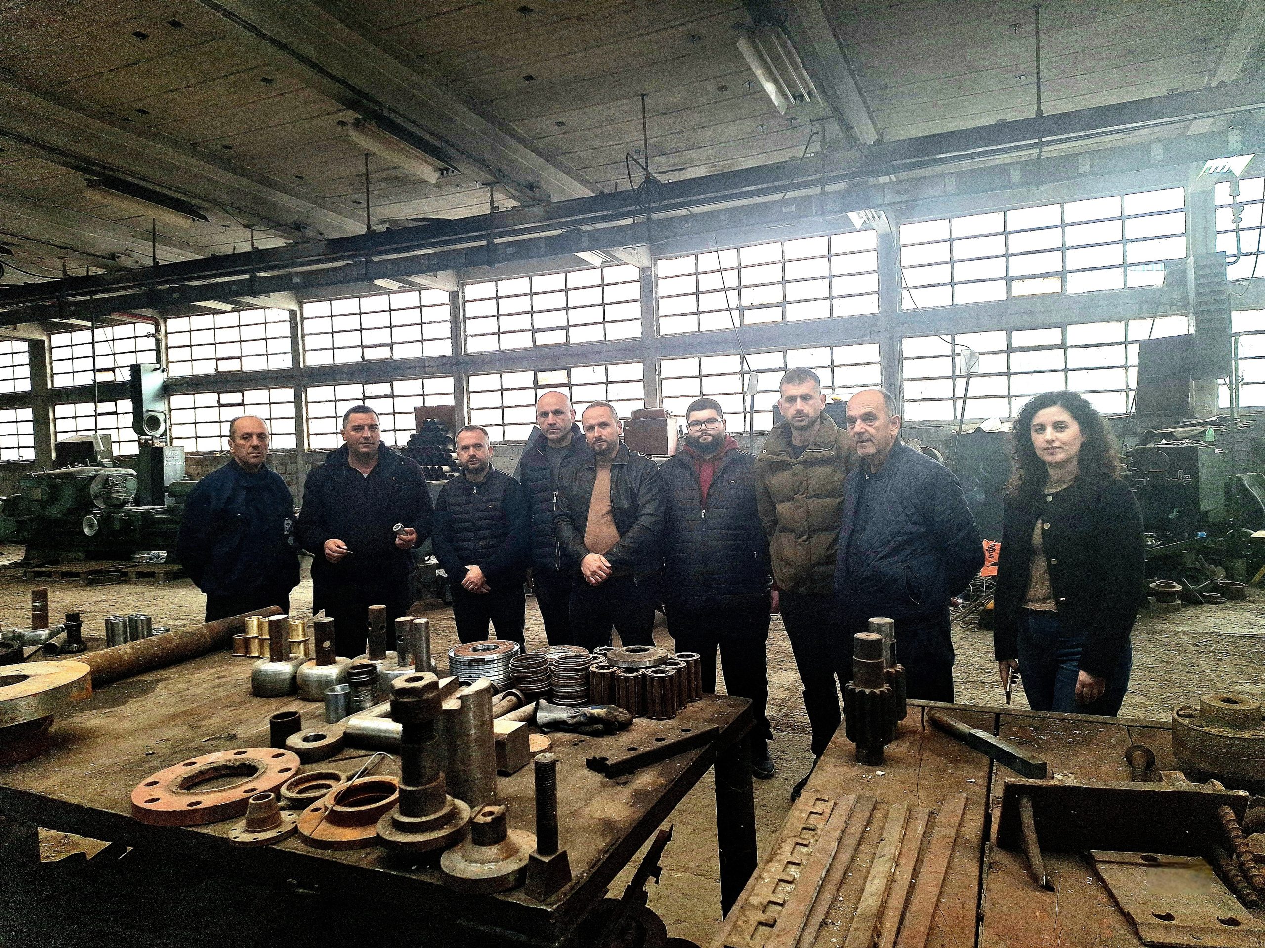 Vizitë Në Fabrikën E Pajimeve Të Procesit Të Trepçës Në Kuadër Të Lëndës Materialet Teknike