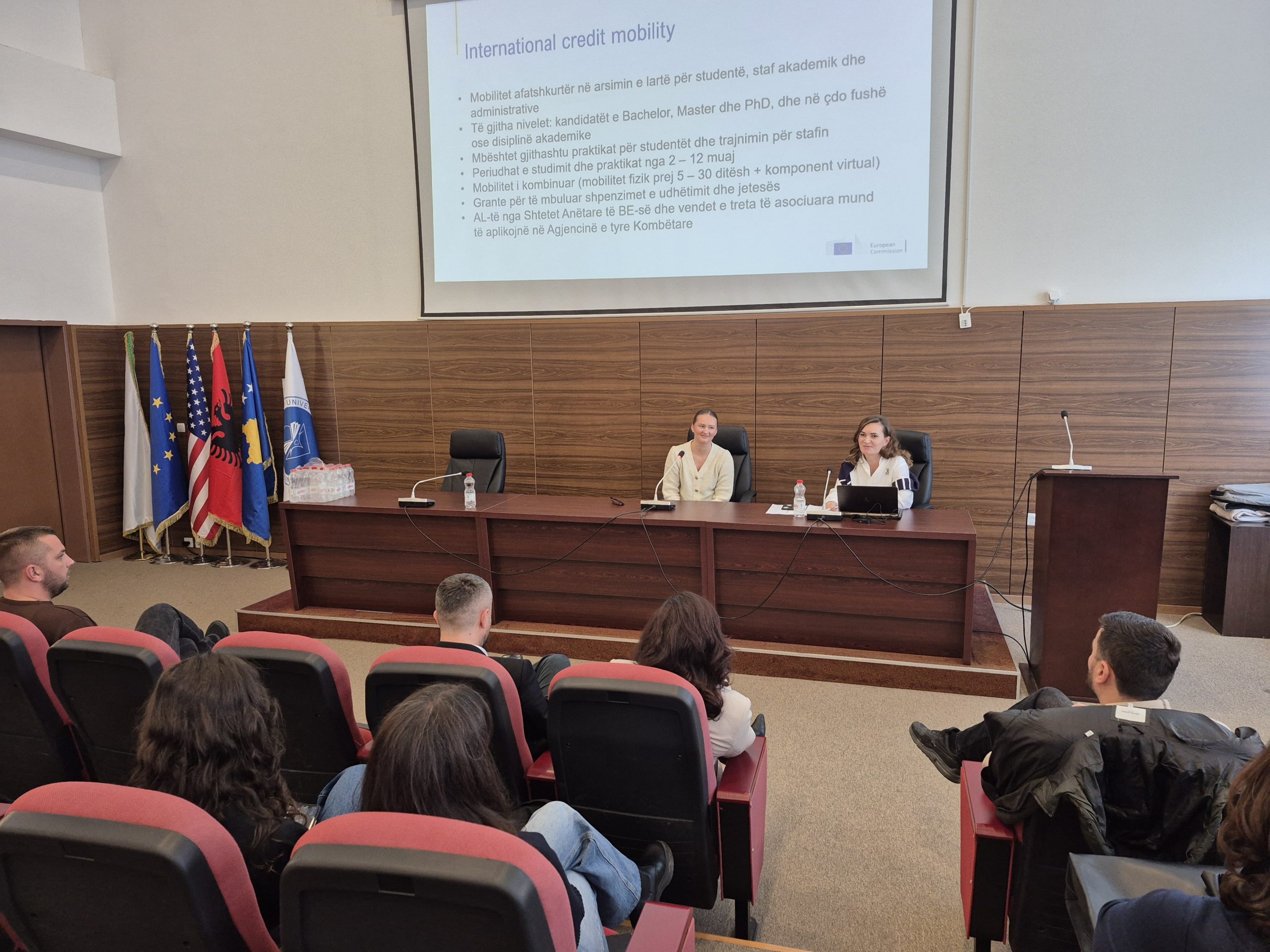 Erasmus+ Mbajti Sesion Informues Në UIBM