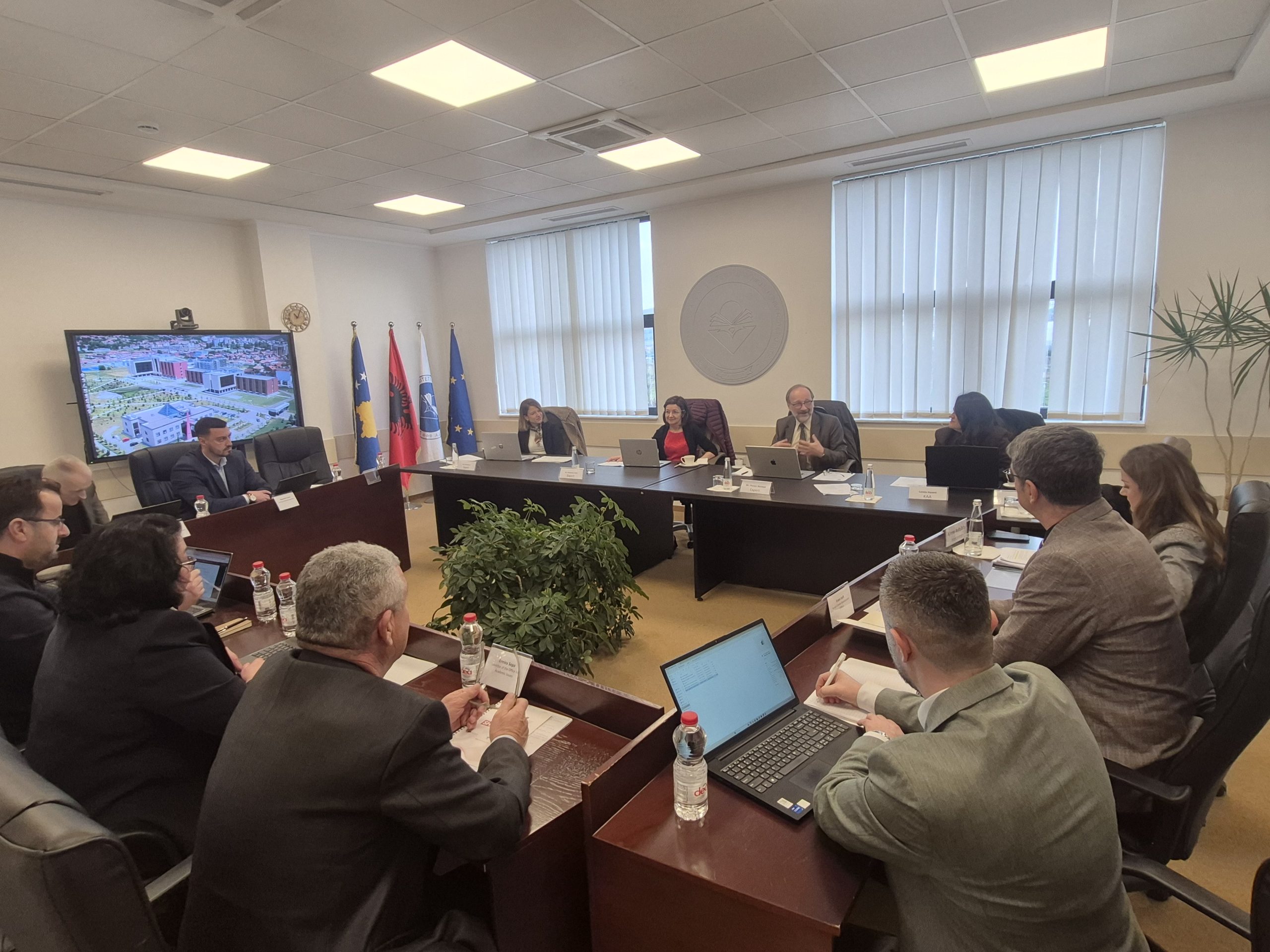 Në UIBM U Mbajtën Takimet Me Ekspertët Ndërkombëtarë Në Kuadër Të Procesit Të Riakreditimit Institucional