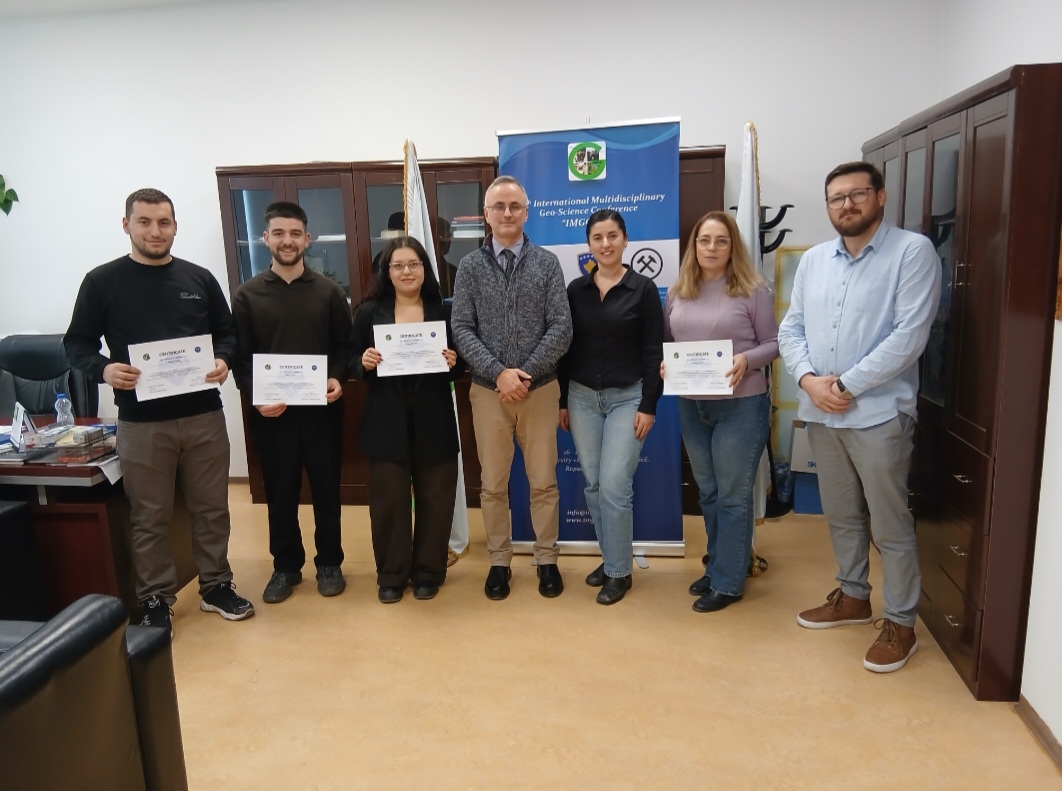 Mirënjohje Për Studentët Që Kanë Kontribuar Në Mënyrë Aktive Në Konferencën “IMGC 2025”