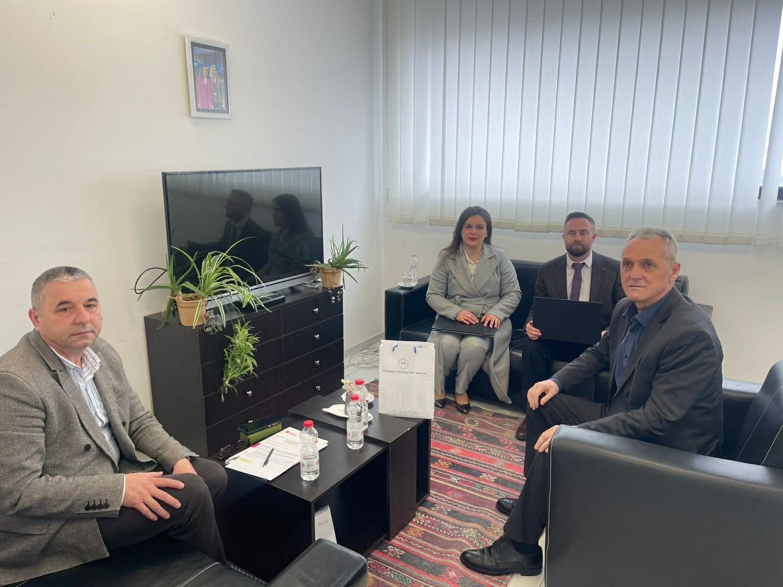 Diskutohet Për Formalizimin E Bashkëpunimit Ndërmjet UIBM Dhe Institutit Të Verarisë Dhe Vreshtarisë Ne Rahovec
