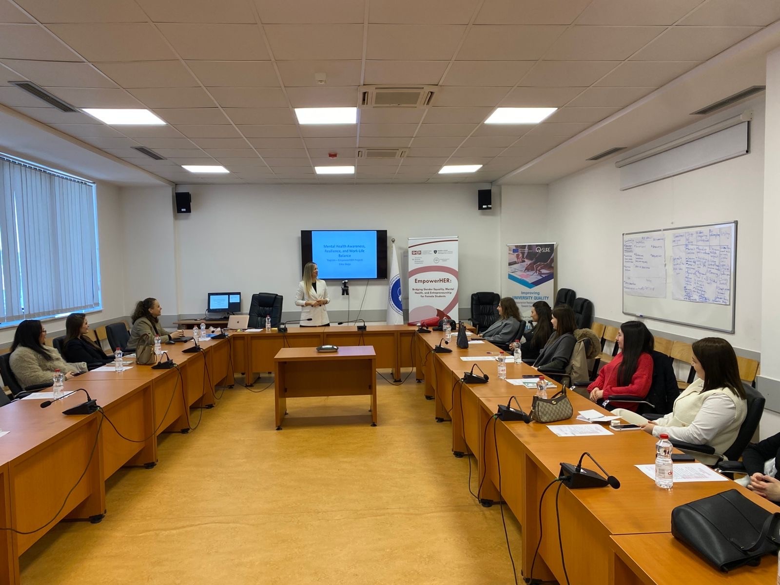 U Realizua Me Sukses Sesioni I Modulit Të Trajnimit “Ndërgjegjësimi Për Shëndetin Mendor, Rezilienca Dhe Balanca Punë–Jetë”