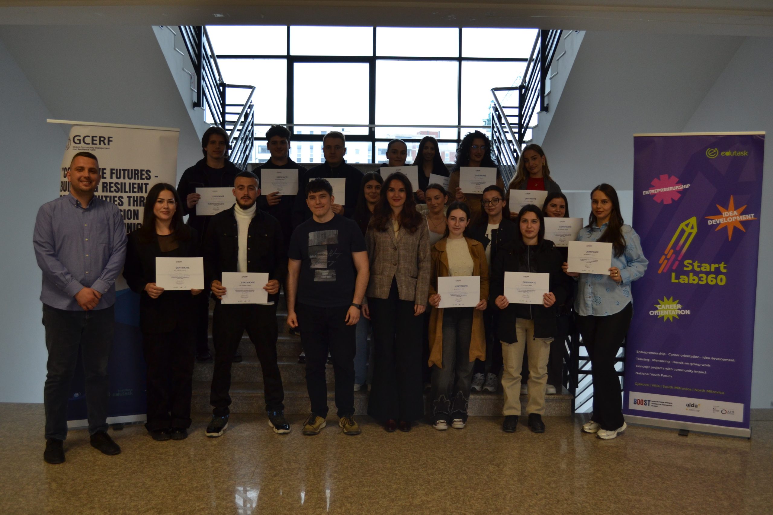 Certifikohen Studentët Që Ishin Pjesë E Trajnimit “Orientimi Në Karrierë Dhe Ndërmarrësi”