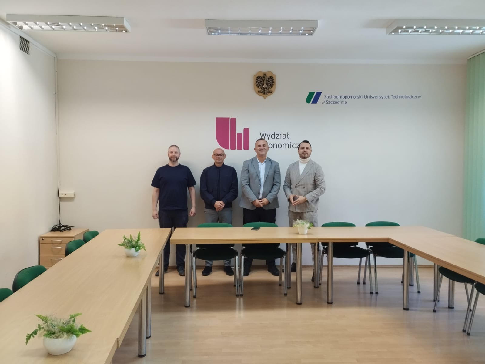 Dy Mësimdhënës Nga Ekonomiku Qëndruan Si Profesorë Vizitorë Në West Pomeranian University Of Technology Në Szczecin, Poloni