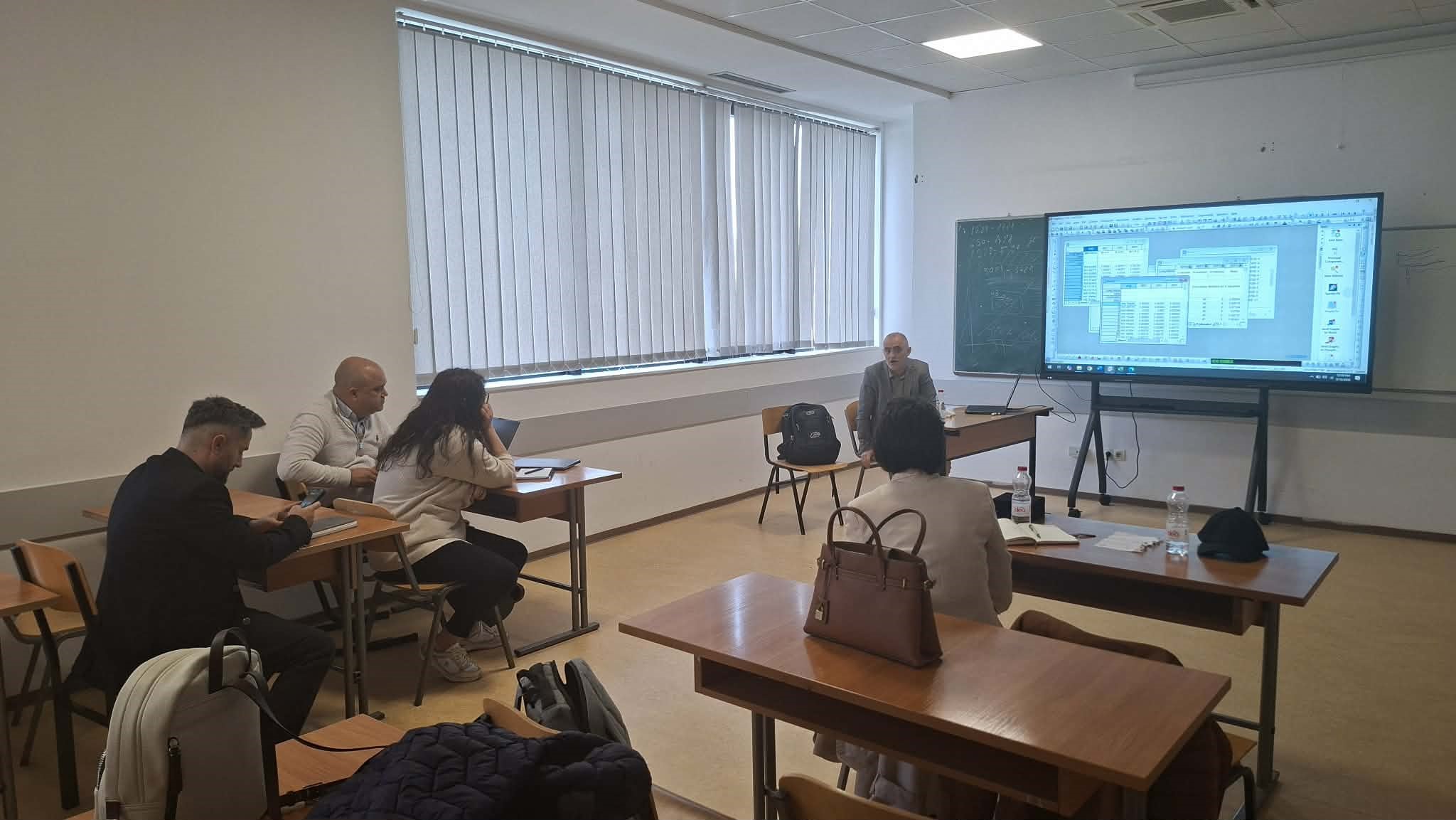 Profesorë Nga Universiteti I Teknologjisë Kimike Dhe Metalurgjisë Në Sofje Qëndruan Për Vizitë Në FGJ