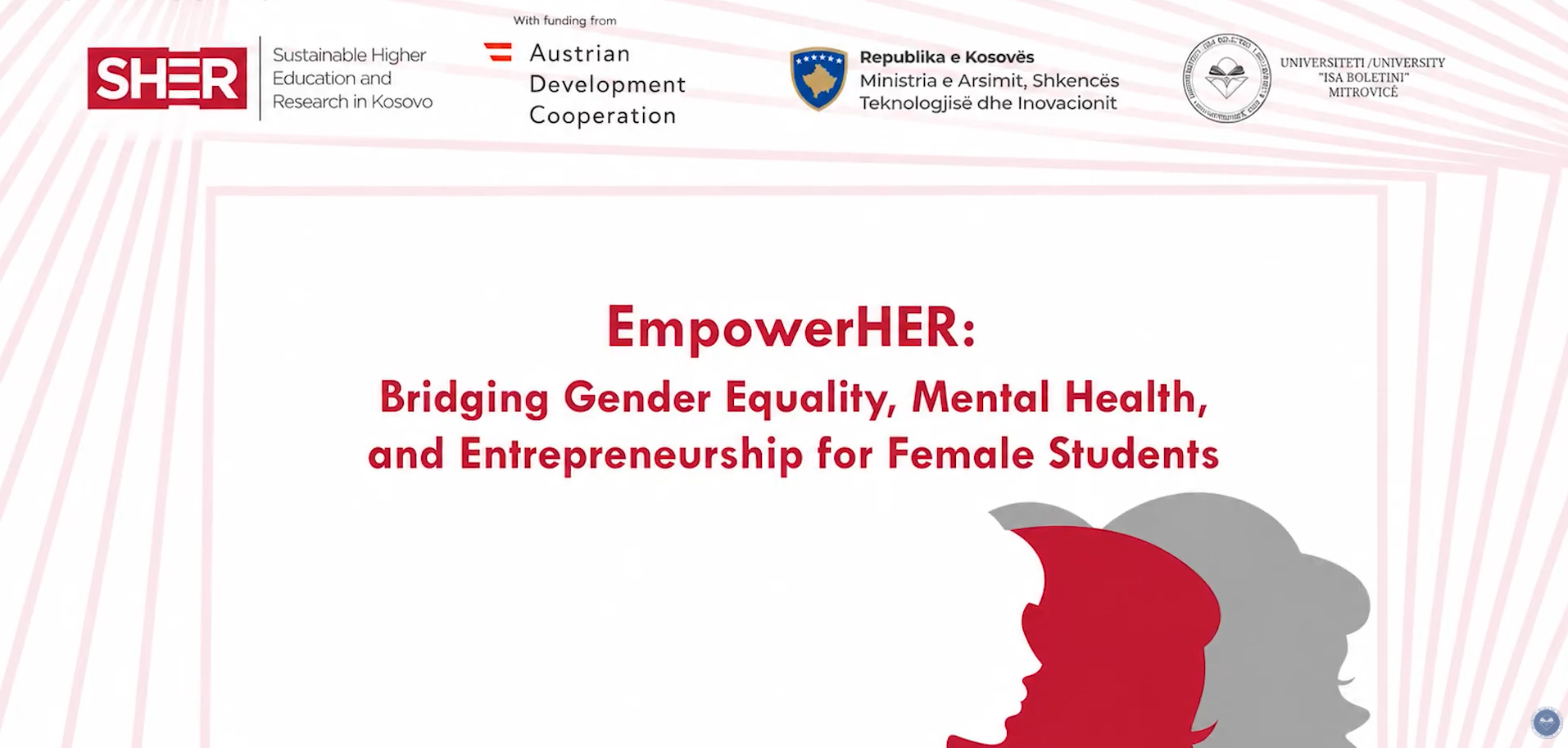 Video Nga Tryeza Përmbyllëse E Projektit EmpowerHER