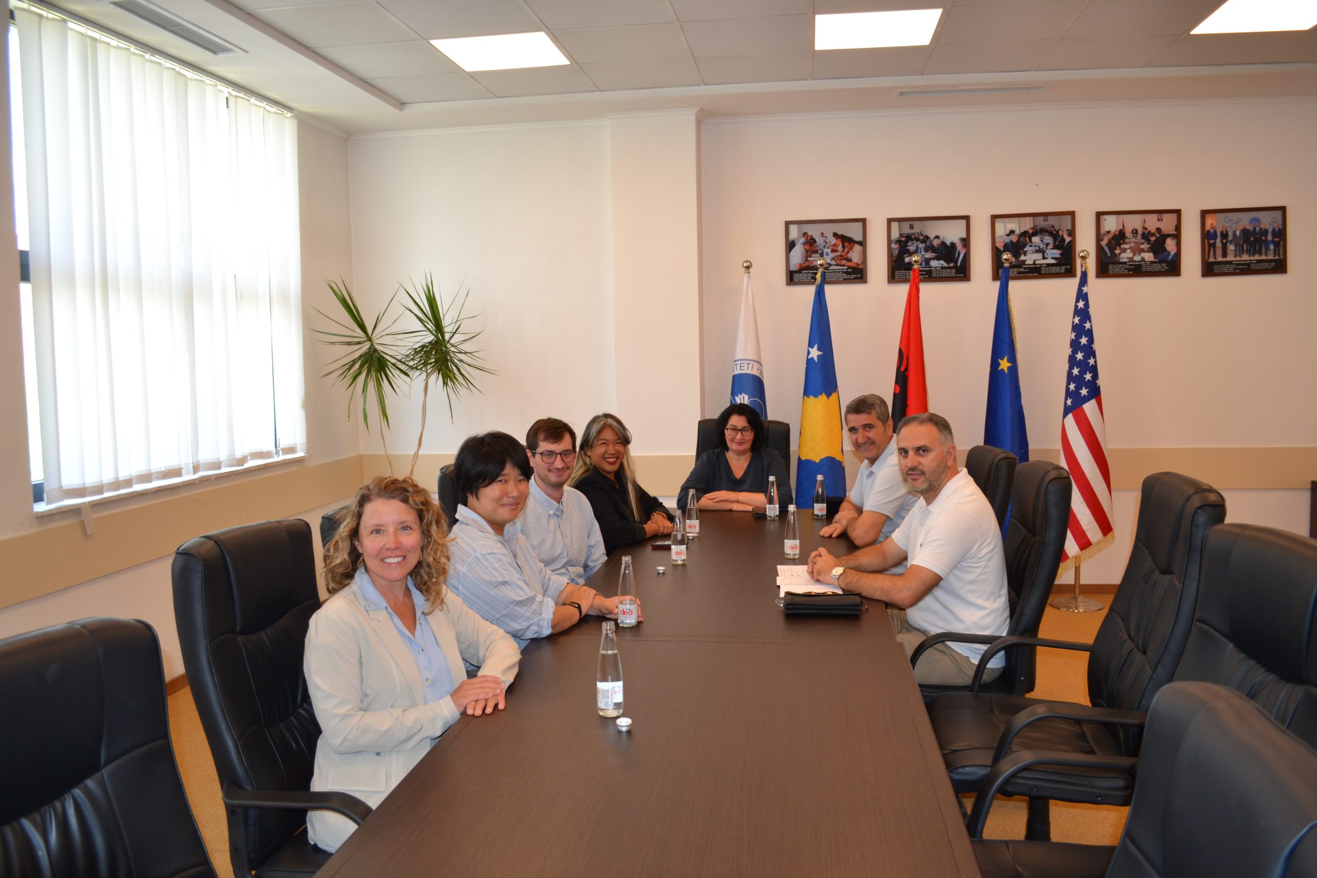 Rektorja Deva Priti Në Takim Një Delegacion Nga Mitchell Hamline School Of Law, Minnesota, SHBA