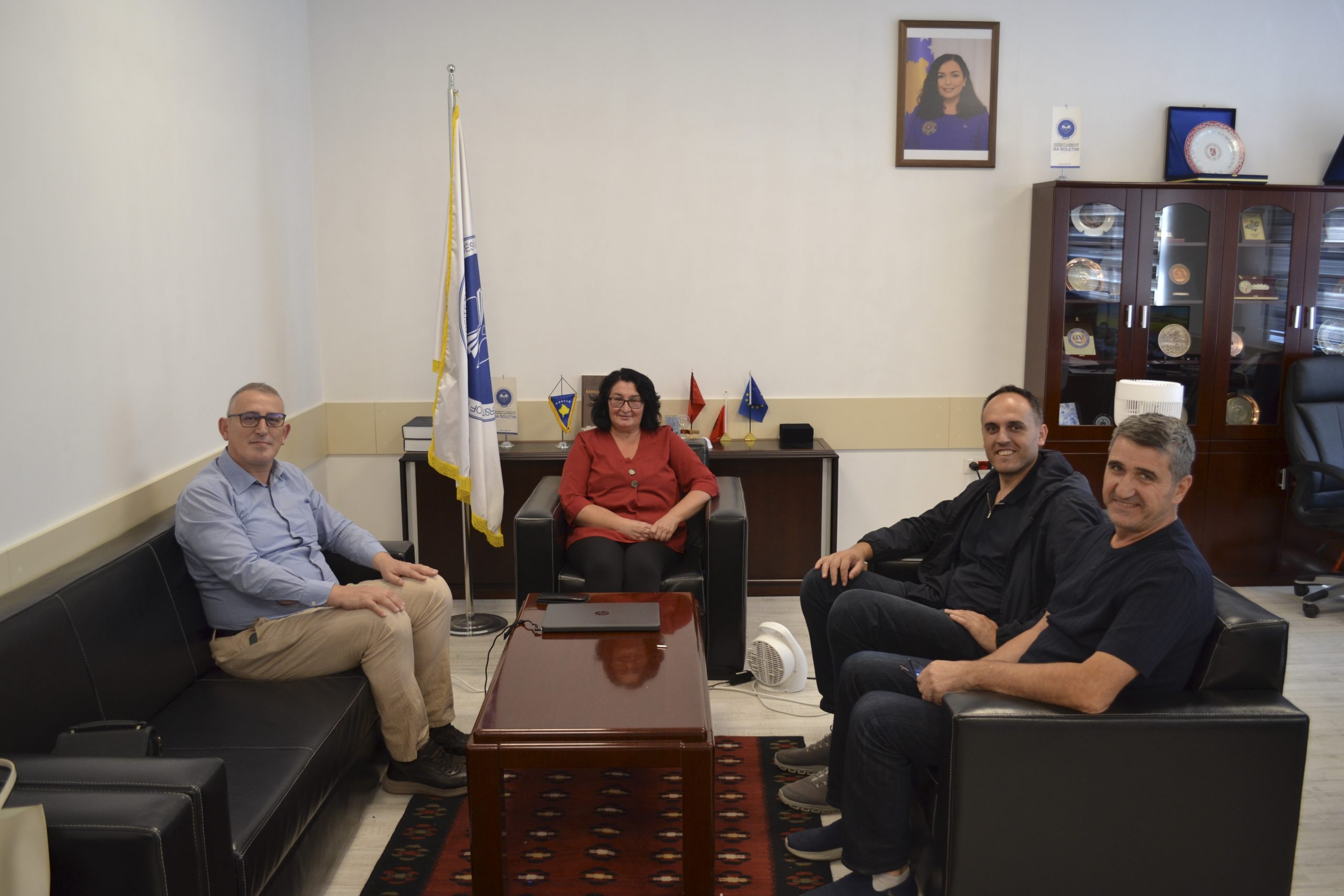 Prof. Dr. Melih Geniş Nga Universiteti Zonguldak Bülent Ecevit Qëndroi Për Vizitë Në UIBM