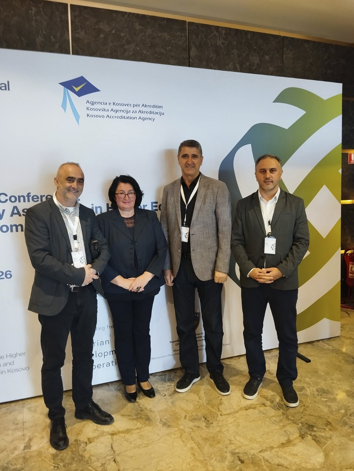 Menaxhmenti Dhe Stafi Akademik I UIBM-së Marrin Pjesë Në Konferencën E 4-të Vjetore Të Agjencisë Së Kosovës Për Akreditim