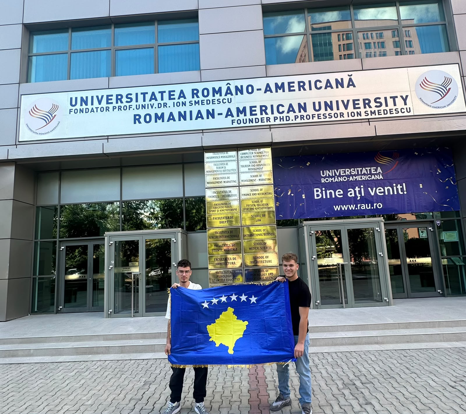 Studentët E FIMK-së Nisin Mobilitetin Erasmus+ Në Universitetin Rumuno-Amerikan Në Bukuresht